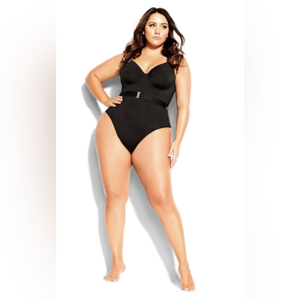Lily Underwire 1 Piece - black